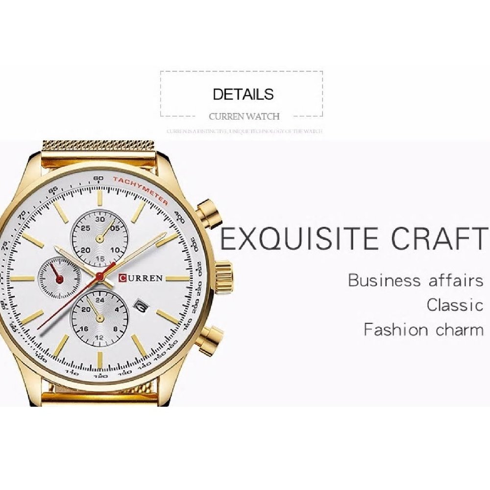 Men Fashion Watch Luxury top brand steel watch - Picture 3 of 5